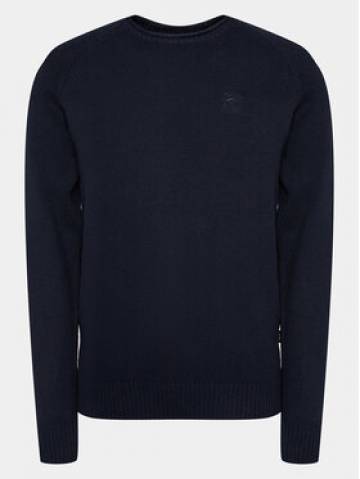 INDICODE Светр Santoro 35-718 Cиній Regular Fit INDICODE Светр Santoro 35-718 Cиній Regular Fit