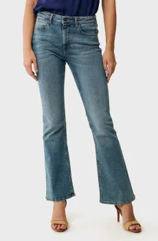 Женские синие джинсы EVY Flared high rise jeans Синий 30 Mexx MF006201151W-02