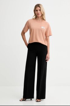 Хлопковая футболка MM6 Maison Margiela