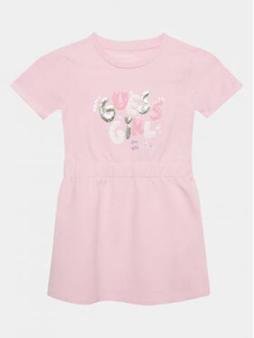 Guess Повсякденна сукня K4GK07 KAE23 Рожевий Regular Fit Guess Повсякденна сукня K4GK07 KAE23 Рожевий Regular Fit