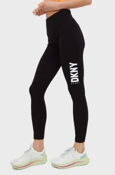 Женские черные леггинсы Черный XS DKNY DP2P3072