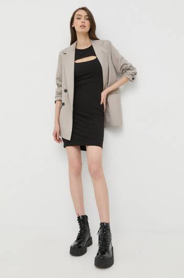 Платье Guess цвет чёрный mini облегающее Платье Guess цвет чёрный mini облегающее