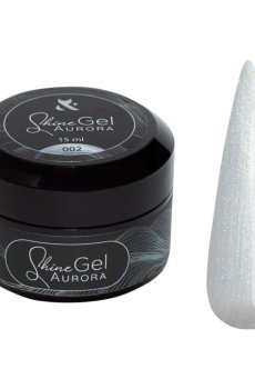 Гель для укрепления натуральных ногтей F.O.X Shine Gel Aurora 002, 15 мл