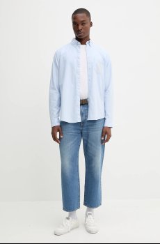 Хлопковая рубашка Guess Jeans