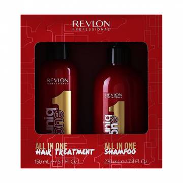 Набор для волос Revlon Professional Uniq One All In One (шампунь, 230 мл + спрей, 150 мл) Набор для волос Revlon Professional Uniq One All In One (шампунь, 230 мл + спрей, 150 мл)
