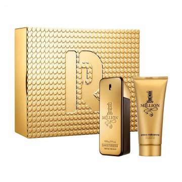 Парфюмированный набор мужской Rabanne 1 Million Gift Set (туалетная вода, 100 мл + гель для душа, 100 мл) Парфюмированный набор мужской Rabanne 1 Million Gift Set (туалетная вода, 100 мл + гель для душа, 100 мл)