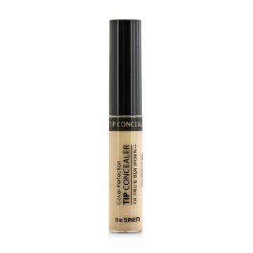 Жидкий консилер для лица The Saem Cover Perfection Tip Concealer SPF28/РА++ 02 Rich Beige, 6.5 г Жидкий консилер для лица The Saem Cover Perfection Tip Concealer SPF28/РА++ 02 Rich Beige, 6.5 г
