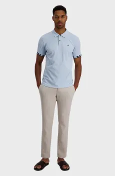 Мужское голубое поло Голубой 3XL Pierre Cardin PC.-C5 21934.2163