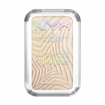 Пудровый хайлайтер для лица NYX Professional Makeup Buttermelt Highlighter, 05 Bright & Butta, 5 г Пудровый хайлайтер для лица NYX Professional Makeup Buttermelt Highlighter, 05 Bright & Butta, 5 г