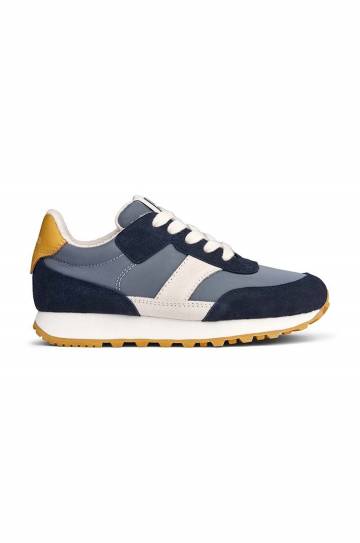 Детские кроссовки Liewood LW17989 Jasper Suede Sneakers цвет жёлтый Детские кроссовки Liewood LW17989 Jasper Suede Sneakers цвет жёлтый