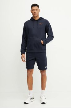 Хлопковые шорты EA7 Emporio Armani
