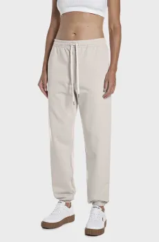 Женские бежевые спортивные брюки Бежевый S Replay W8157C.000.23802