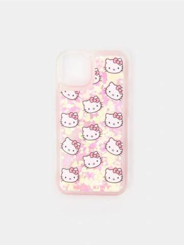 Чохол для iPhone 15 Hello Kitty - рожевий Чохол для iPhone 15 Hello Kitty - рожевий