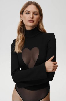 Боди Undress Code Heart Out Bodysuit Classic