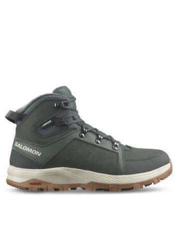 Salomon Трекінгові черевики Outchill Thinsulate™ Waterproof L47328100 Зелений Salomon Трекінгові черевики Outchill Thinsulate™ Waterproof L47328100 Зелений