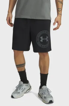 Мужские черные шорты UA Rival LW Graphic Shorts-BLK Черный XL Under Armour 6014689-001