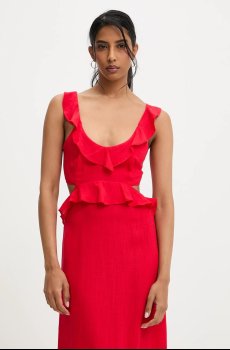 Льняное платье Answear.LAB