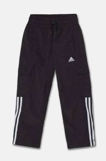 Детские спортивные штаны adidas JAM WV CRG PN цвет чёрный с аппликацией IV9455 Детские спортивные штаны adidas JAM WV CRG PN цвет чёрный с аппликацией IV9455