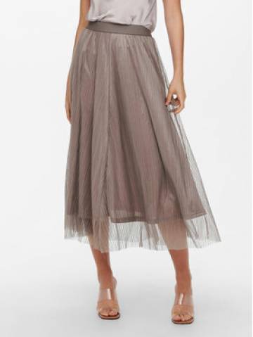 ONLY Спідниця-міді 15214303 Коричневий Regular Fit ONLY Спідниця-міді 15214303 Коричневий Regular Fit