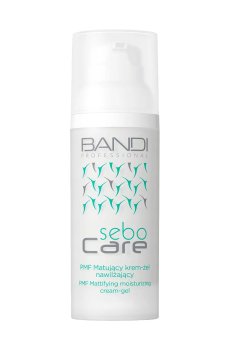 Матирующий увлажняющий крем-гель для лица Bandi Professional Sebo Care PMF Mattifying Moisturizing Cream-gel, 50 мл