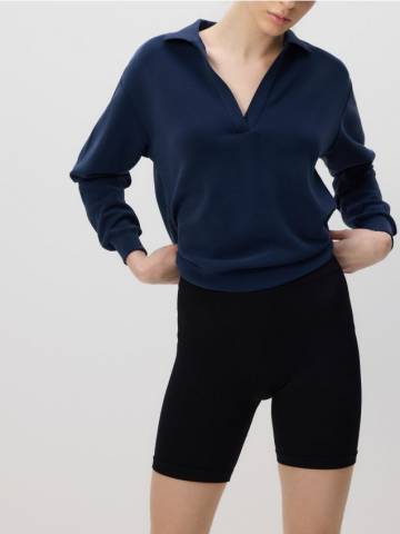 Reserved - Безшовні велосипедні шорти - чорний - YH612-99X