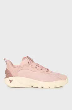 Женские розовые кроссовки UA W Project Rock 8 Розовый 8 Under Armour 6000756-673
