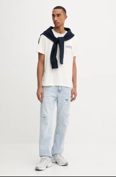 Хлопковая футболка Guess Jeans