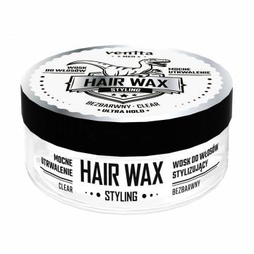Мужской воск для стилизации волос Venita Men Hair Wax Styling, Clear, 75 г Мужской воск для стилизации волос Venita Men Hair Wax Styling, Clear, 75 г
