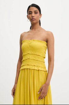 Льняное платье