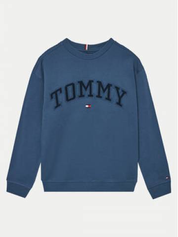 Tommy Hilfiger Світшот Varsity KB0KB09119 Голубий Regular Fit Tommy Hilfiger Світшот Varsity KB0KB09119 Голубий Regular Fit