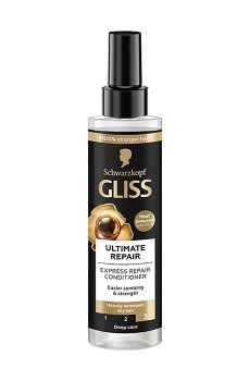 Экспресс-кондиционер Gliss Ultimate Repair, для сильно поврежденных и сухих волос, 200 мл
