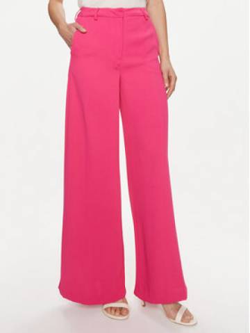 Silvian Heach Штани з тканини Pallis GPP24002PA Рожевий Wide Leg Silvian Heach Штани з тканини Pallis GPP24002PA Рожевий Wide Leg