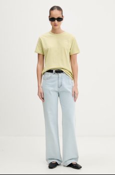 HUGO футболка базовая для женщин из хлопка Damacia_7