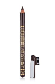 Карандаш для бровей Florelle Eyebrow Pencil With Brush с плоской щеточкой, 03, 1.14 г