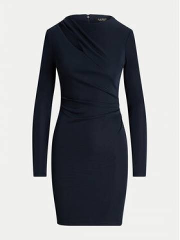 Lauren Ralph Lauren Коктейльна сукня 253926430003 Cиній Slim Fit Lauren Ralph Lauren Коктейльна сукня 253926430003 Cиній Slim Fit