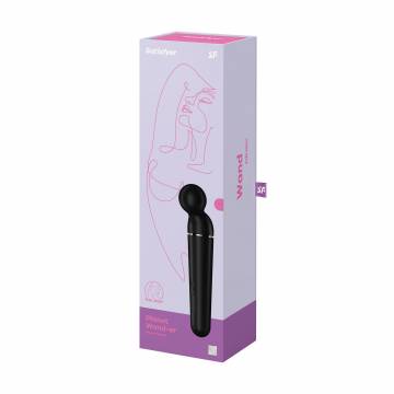 Вибромассажер Satisfyer Planet Wand-er Wand Vibrator черный, 1 шт Вибромассажер Satisfyer Planet Wand-er Wand Vibrator черный, 1 шт