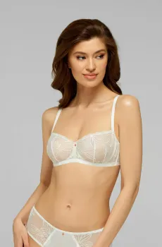Женский белый бюстгальтер Белый 75E MARC&ANDRE S22-0711-BNS-LY