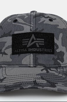 Хлопковая кепка Alpha Industries VLC Cap Camo