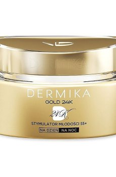 Крем для лица Dermika Luxury Gold Gold 24k Total Benefit Эликсир молодости, 45+, 50 мл