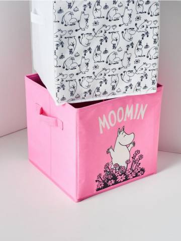 Скринька The Moomins - яскраво-рожевий Скринька The Moomins - яскраво-рожевий