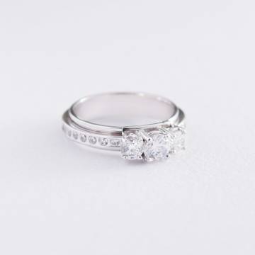 Золотое кольцо (фианиты) к02685 Золотое кольцо (фианиты) к02685
