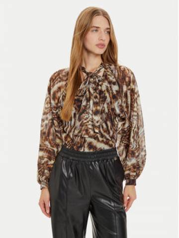 Liu Jo Блузка WF4151 T4184 Коричневий Regular Fit Liu Jo Блузка WF4151 T4184 Коричневий Regular Fit