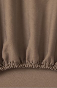 Хлопковая простыня с резинкой BOSS BEBOSS Camel 160 x 200 cm
