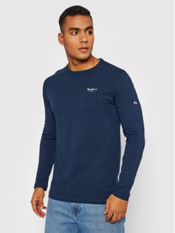 Pepe Jeans Longsleeve Original Basic 2 PM508211 Cиній Slim Fit Pepe Jeans Longsleeve Original Basic 2 PM508211 Cиній Slim Fit