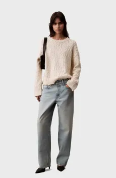 Женские голубые джинсы 90S LOOSE Голубой 28 Calvin Klein Jeans LV047B926G