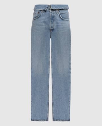 Голубые джинсы Echo taper