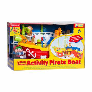 Уценка! Игровой набор Kiddieland Пиратский корабль (на колесах, свет, звук), с 1 года (38075) Уценка! Игровой набор Kiddieland Пиратский корабль (на колесах, свет, звук), с 1 года (38075)