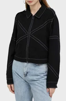 Женский черный кардиган Черный XL DKNY P3DCTS02