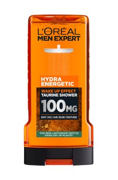 Мужской гель для душа LOreal Paris Men Expert Hydra Energetic Taurine Shower Gel, с таурином, 300 мл