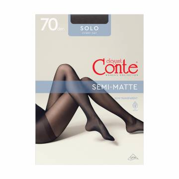 Колготки женские Conte elegant Solo Every Day Semi-Matte, 70 DEN, Nero, размер 4 Колготки женские Conte elegant Solo Every Day Semi-Matte, 70 DEN, Nero, размер 4